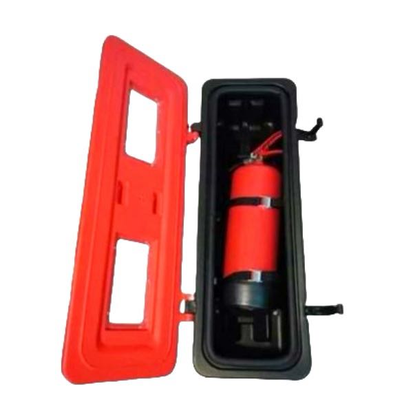 Red Plastic Cabinet Fire Extinguisher Box